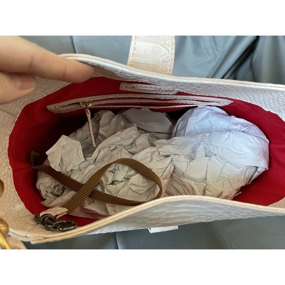 NWT Dooney and Bourke Brynn Pink Pearl Bucket Bag - Picture 6 of 8